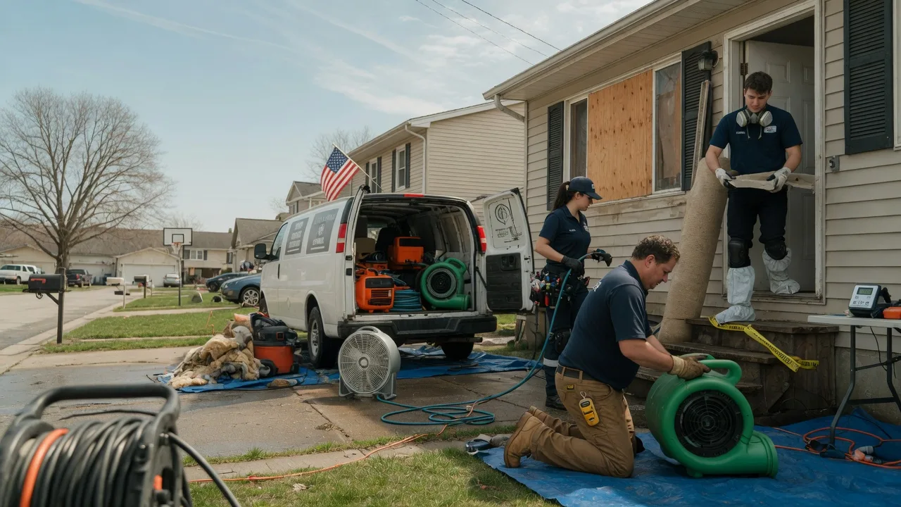 Water Damage Restoration in Oconto Falls, WI near me
